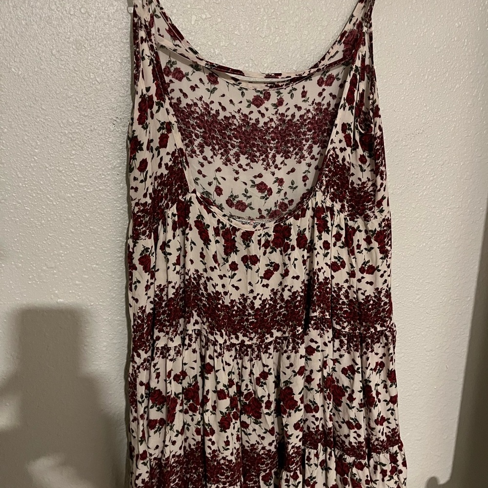 Floral Backless Baby Dress